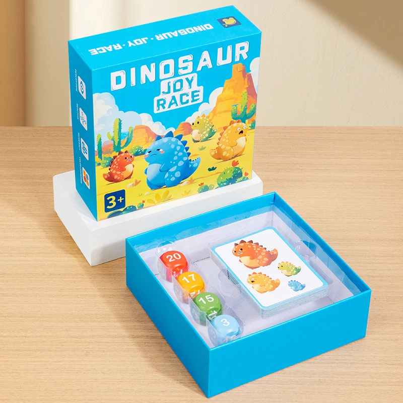 New Wooden Animal Joy Race Games Board Puzzles Montessori Educational Toy Cognitive Ability Learning Toys For Children thumbnail 6