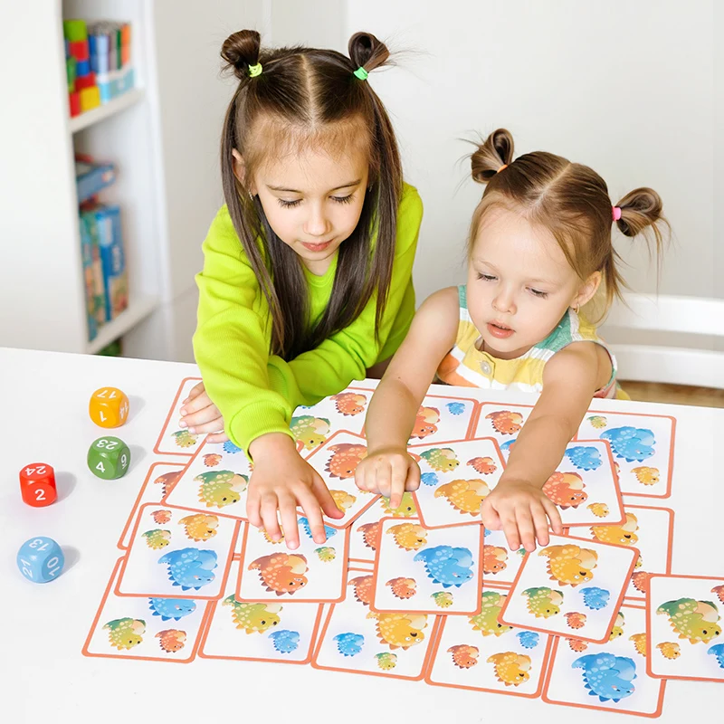 New Wooden Animal Joy Race Games Board Puzzles Montessori Educational Toy Cognitive Ability Learning Toys For Children thumbnail 3