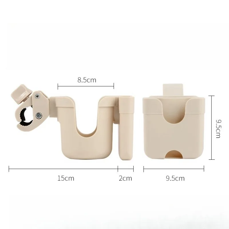 Pram Cup Holders Children's Stroller Bottle Holders Pram Bottle Holders Anti-Slip Design Pram Accessories Mobile Phone Holders thumbnail 2