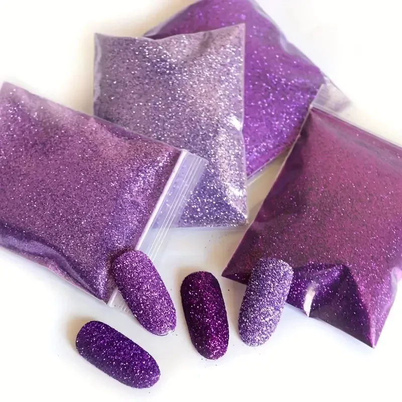 100g/50g Holographic Laser Extra Fine Glitter Dazzling Nail Glitter Powder DIY Art Crafts Resin Tumbler Decoration Shiny Glitter thumbnail 2