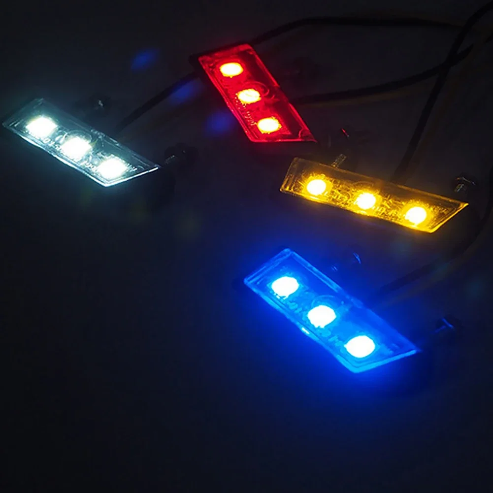 Motorcycle License Plate LED light Waterproof 12V Motorcycle License Light Rear Tail Lamp Indicators Motorbike Parts Universal thumbnail 4
