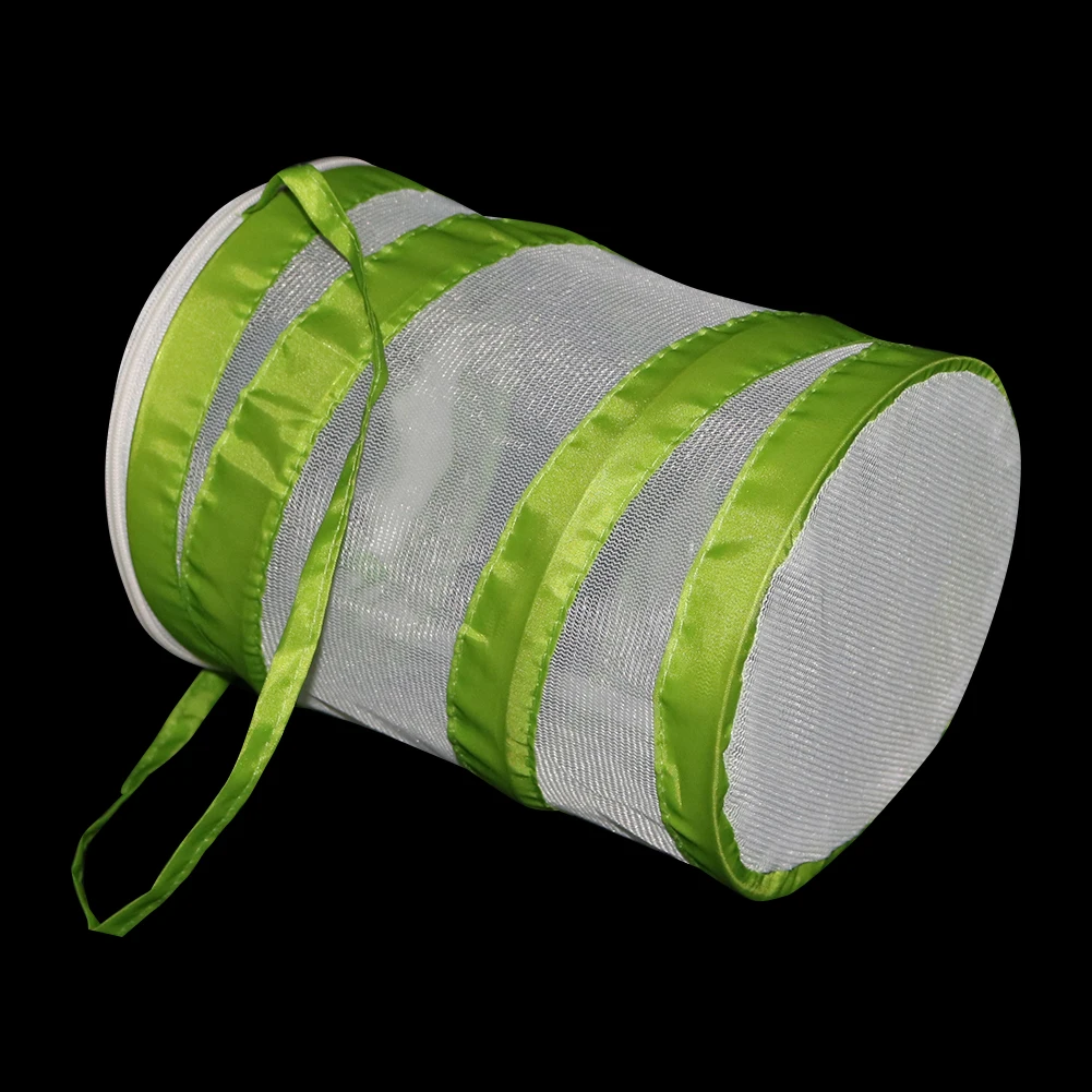 1 Pc Folding Insect Mesh Cage Insect-proof Breeding Feeding Container Catching Cage Butterfly Dragonfly Breathable Habitat Cage thumbnail 6