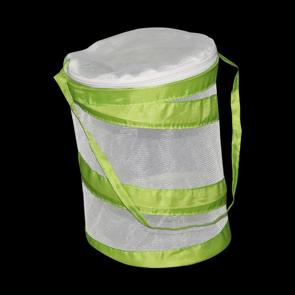 1 Pc Folding Insect Mesh Cage Insect-proof Breeding Feeding Container Catching Cage Butterfly Dragonfly Breathable Habitat Cage thumbnail 5