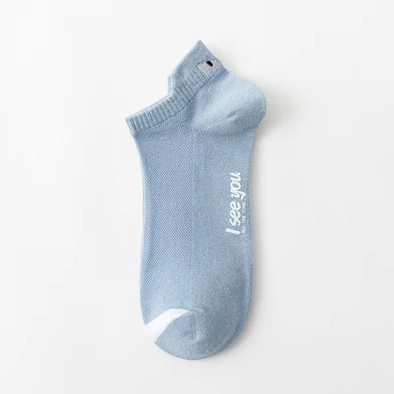 Man Short Socks Ankle Boat Breathable Casual Athletic Socks Women Summer Thin Low-Cut Male thumbnail 6