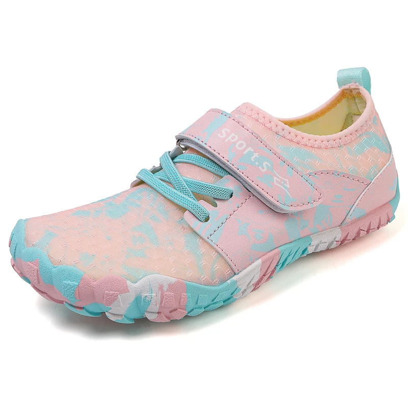 Children's Anti-cut Anti-slip Wear-resistant Rubber-soled Wading Shoes Beach Sandals Quick-drying Pool Shoes Outdoor Water Playi thumbnail 3