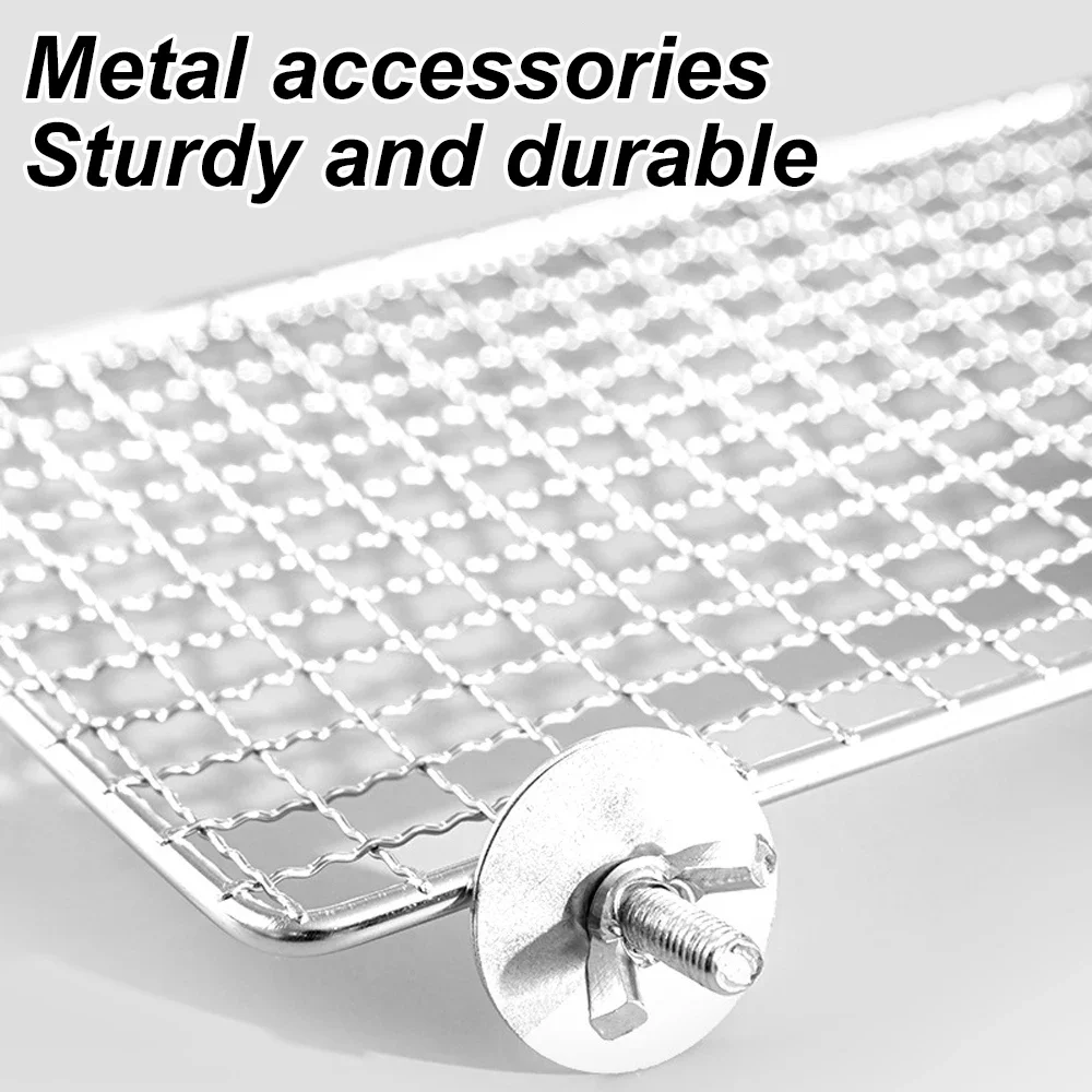 Versatile 1pc Stainless Steel Parrot Perch Toy Durable & Washable Bird Resting Stand Platform for Pet Bird Parrot Cages Supplies thumbnail 5