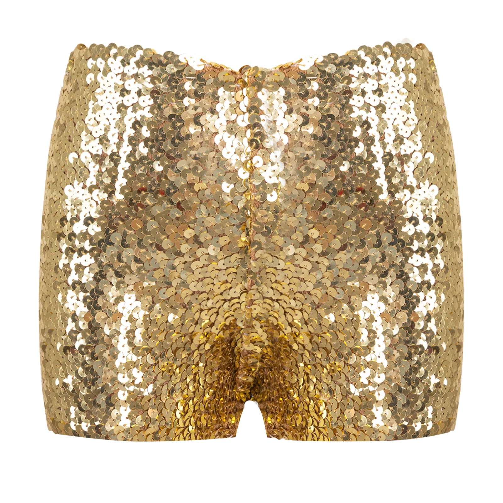 Kids Girls Sequins Dance Shorts Fashion Y2K Clothes Solid Color Boxer Shorts Hip Hop Jazz Street Dancewear Performance Costume thumbnail 2