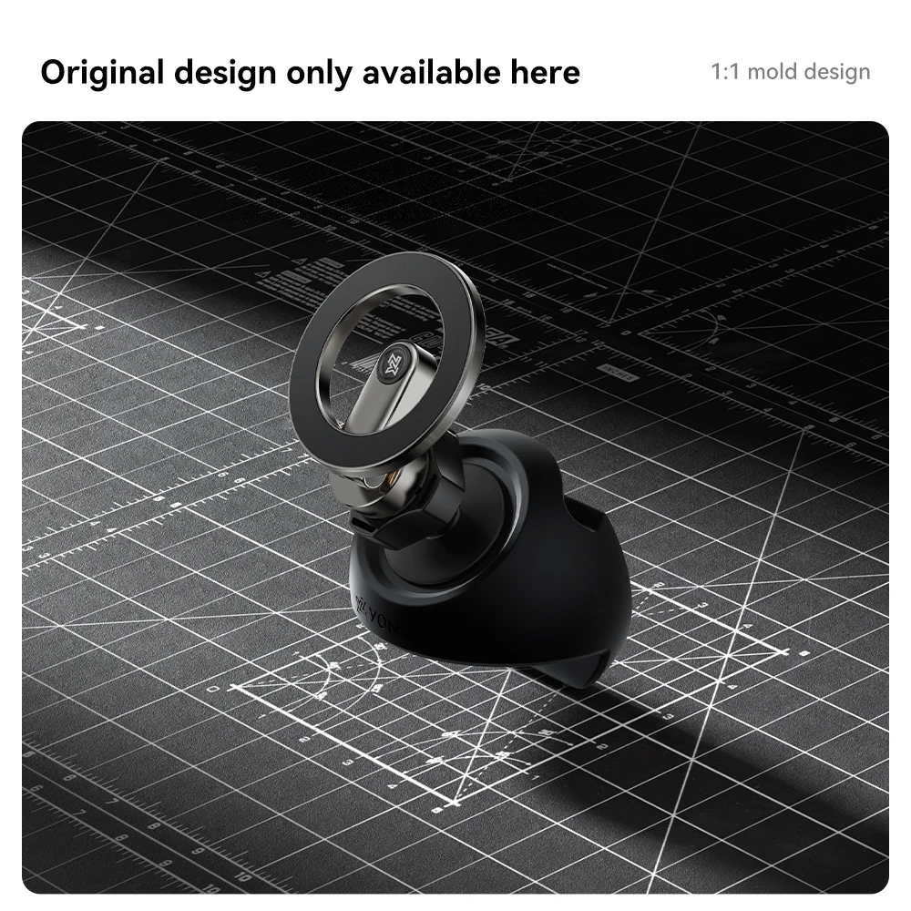 YZ For Tesla Magnetic Car Phone Holder 2025 Model 3 Y Highland Juniper Air Vent Mount Car Bracket Stand 360 Degree Rotatable thumbnail 2
