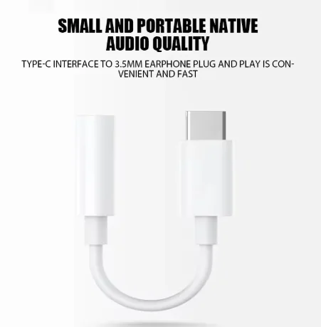 USB Type C To 3.5 Jack Earphone Adapter USB-C 3 5mm Audio Cable Converter For IPhone 15 15 Pro MAX Samsung Galaxy Huawei Xiaomi thumbnail 2