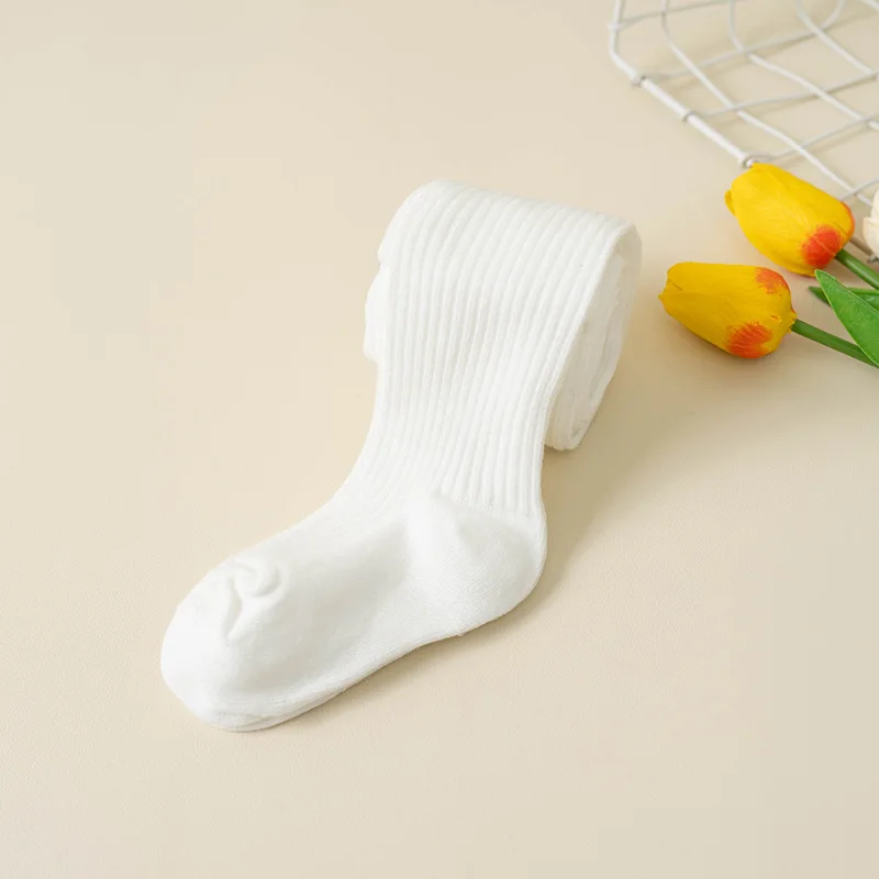 Cotton Colored Tights For Children Toddler Girls Boys White Black Knit Pantyhose Kids Socks Newborn Infant Baby Warm Stockings thumbnail 5