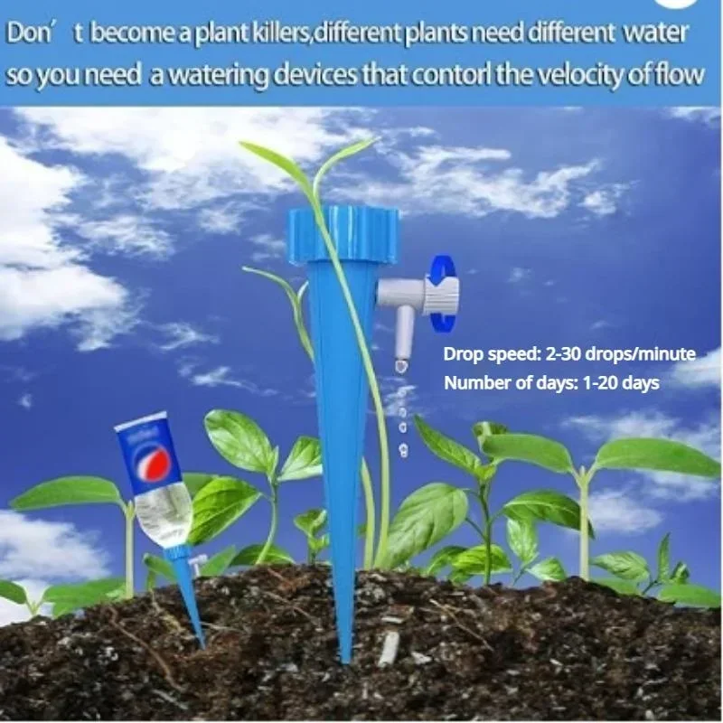 10PCS Flower Adjustable Automatic Drip Irrigation Plant Watering System Home Balcony Potted Plants Garden Irrigation Tools thumbnail 5