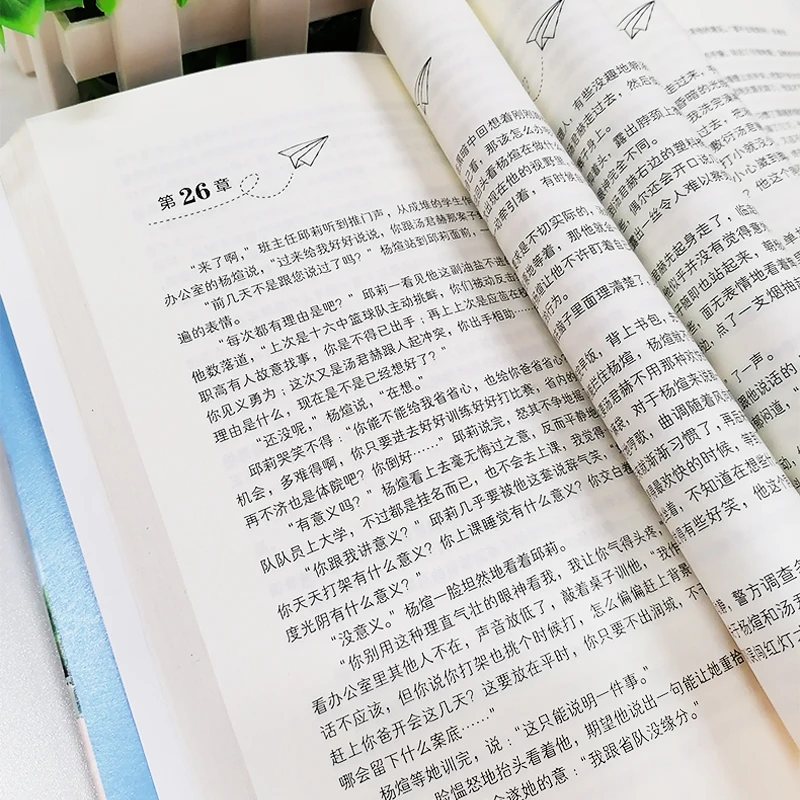 Paper Airplane Original Novel Vol. 1 Chinese Modern Youth Campus Romance Love Fiction Book thumbnail 5