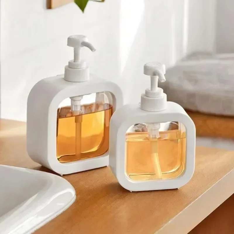 Push Type Dispensing Bottle Portable Soap Dispensers Bathroom Lotion Shampoo Shower Gel Bottle Travel Dispenser thumbnail 4