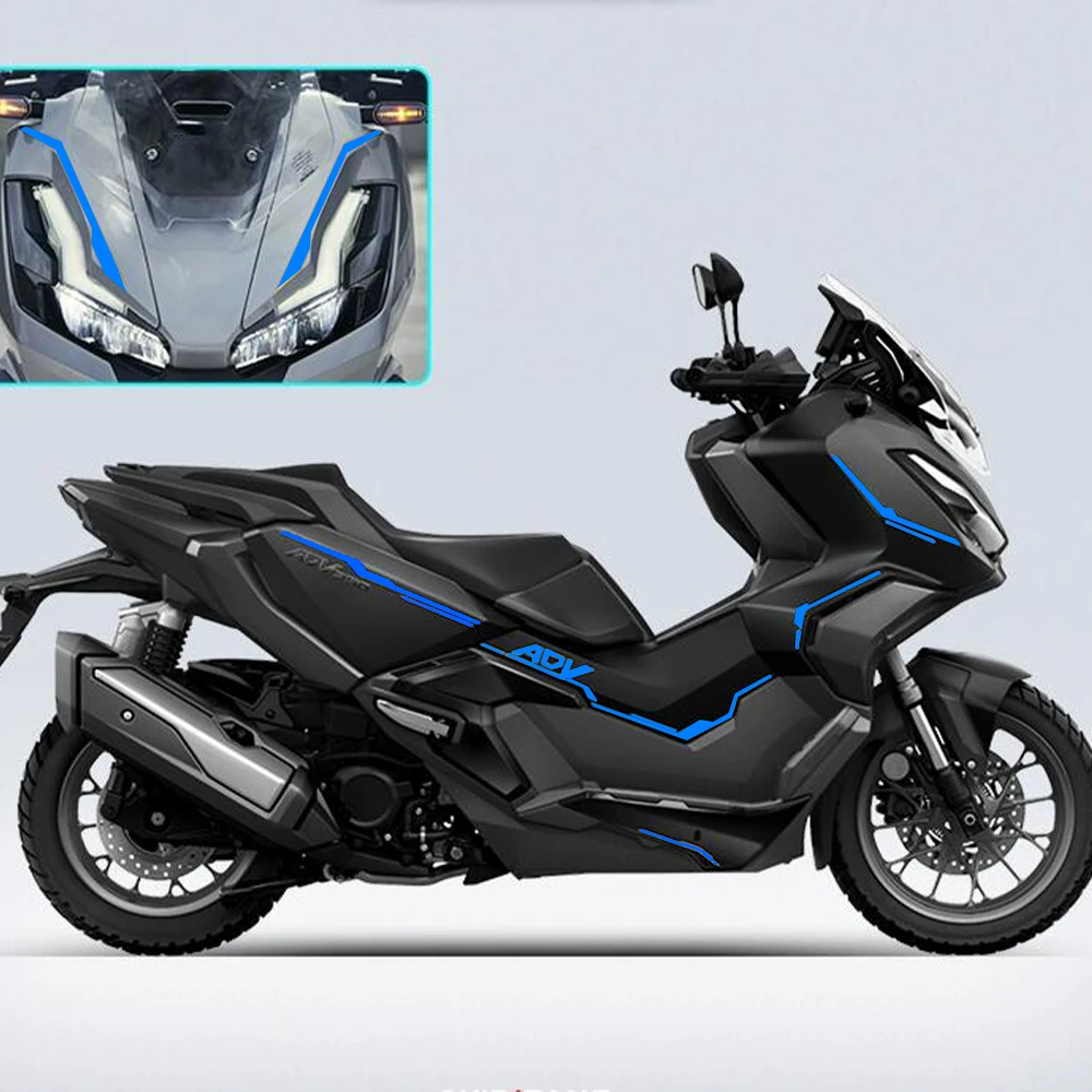 2025 ADV350 Graphic Kit For Honda ADV 350 adv350 Body Pull Flower Decoration Decal ADV350 Motorcycle Decorations 2025 thumbnail 3