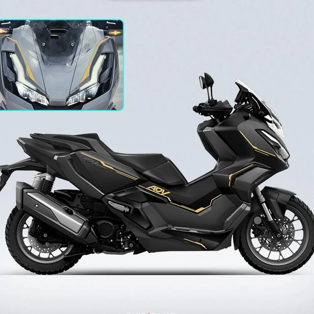 2025 ADV350 Graphic Kit For Honda ADV 350 adv350 Body Pull Flower Decoration Decal ADV350 Motorcycle Decorations 2025 thumbnail 2