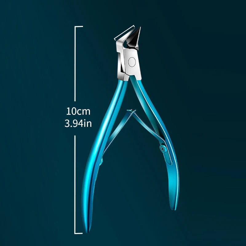 Stainless Steel Toenail Clipper Straight Blade for Ingrown & Thick Nails Sharp Pointed Tip Ingrown Nail Clipper Manicure Tools thumbnail 6