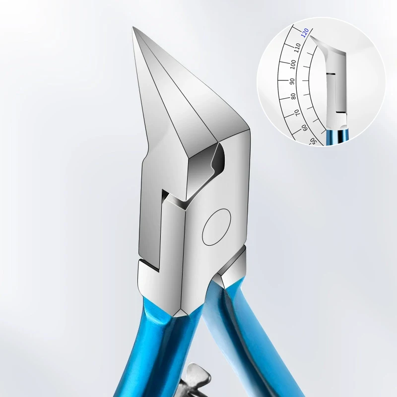 Stainless Steel Toenail Clipper Straight Blade for Ingrown & Thick Nails Sharp Pointed Tip Ingrown Nail Clipper Manicure Tools thumbnail 2