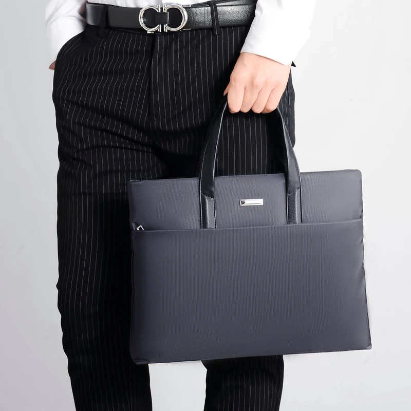 Laptop Tote Bag -  Large Capacity Business Office Handbag with Notebook Compartment，Briefcase Business Men's Bag Computer Bag thumbnail 6