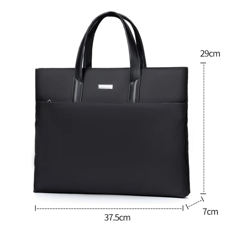 Laptop Tote Bag -  Large Capacity Business Office Handbag with Notebook Compartment，Briefcase Business Men's Bag Computer Bag thumbnail 2