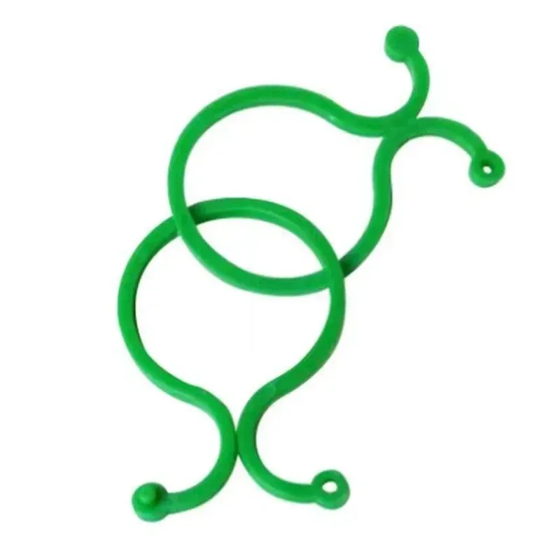 50Pcs Garden Vine Tying Clips Plant Vegetable Tomato Binding Fixing Clip 8 Word Buckle Gardening Plant Stand Tool Accessory thumbnail 2