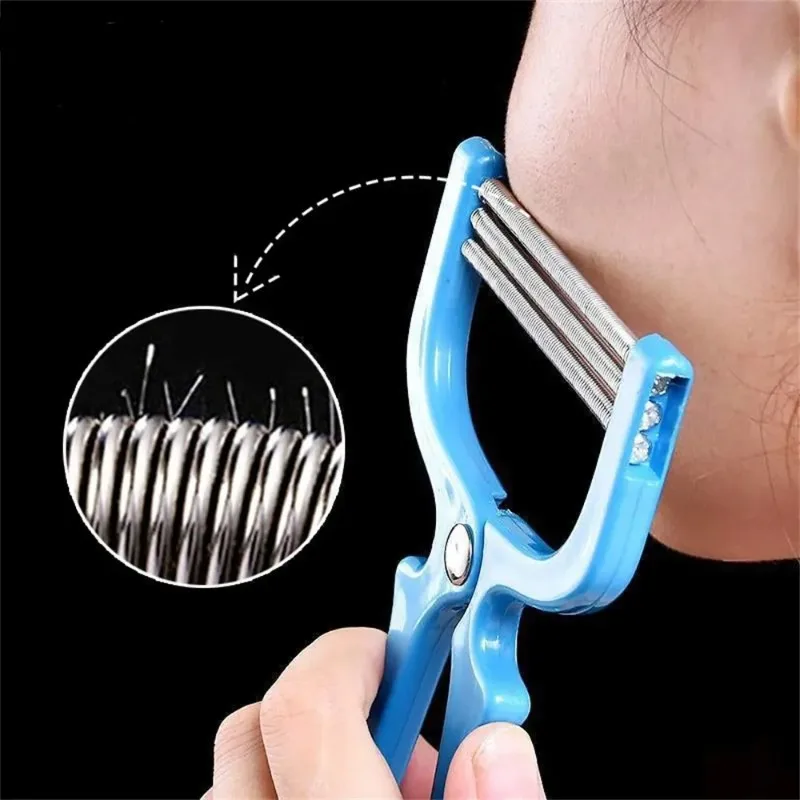 Facial Care Hair Remover Safe Handheld Spring Roller Female Hair Mustache Hair Removal Beauty Cleaning Reusable Depilation Tool thumbnail 2