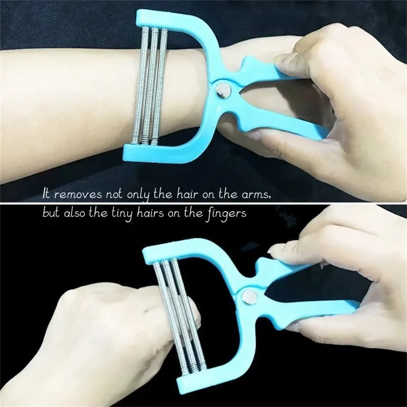 Facial Care Hair Remover Safe Handheld Spring Roller Female Hair Mustache Hair Removal Beauty Cleaning Reusable Depilation Tool thumbnail 6