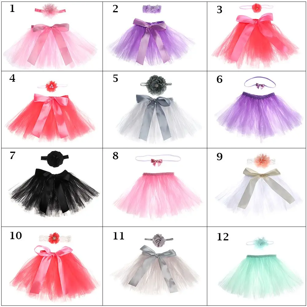 For Newborns Newborn Photography Accessories Costume For Babies Princess Baby Tutu Skirt Photography Accessories thumbnail 6
