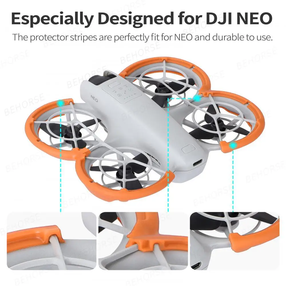 Sunnylife Propeller Guard For DJI NEO Anti-collision Protector Bumper Bar Anti-drop Protection Ring For DJI NEO Drone Accessory thumbnail 4