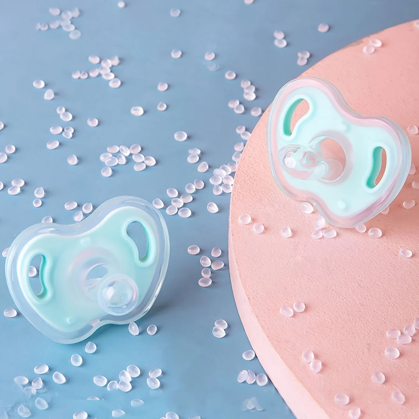 Soft Silicone Baby Pacifier, Newborn Soother thumbnail 2