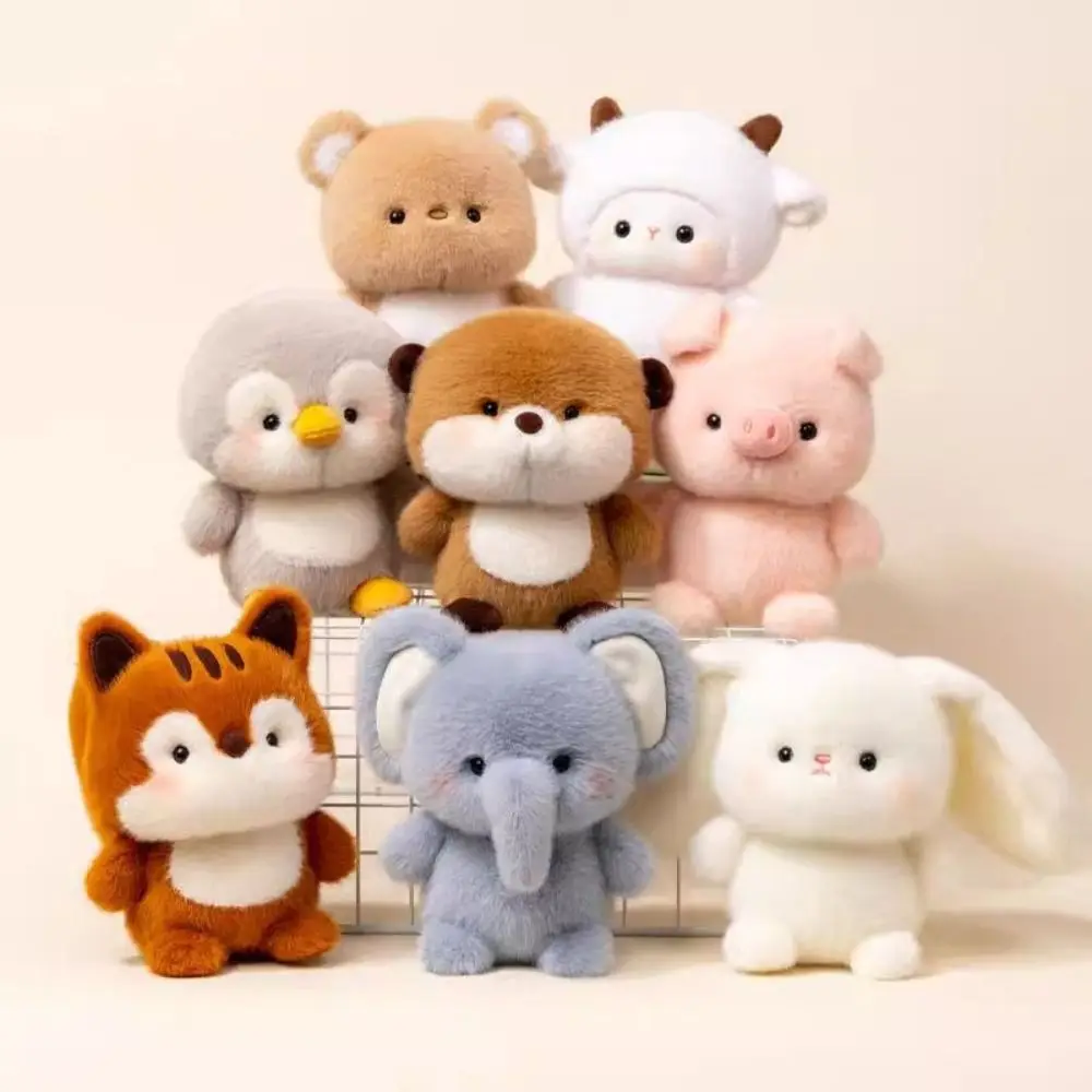 Fashion 16cm Plush Companion Doll Plush Elephant Stuffed Animal Pillow Super Soft Bear Animal Plush Toy Desk