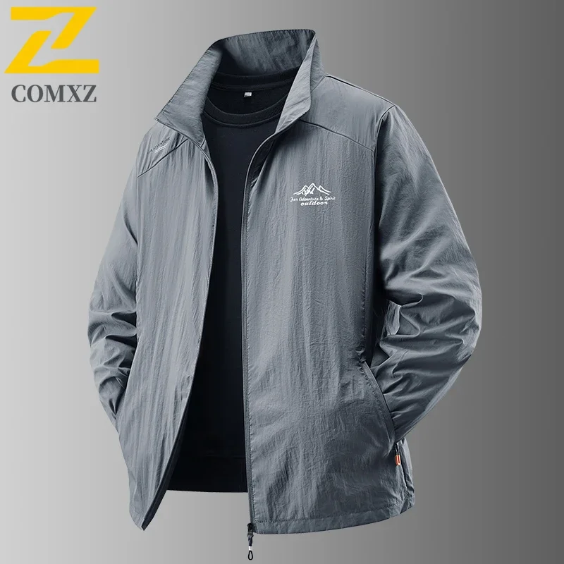 2025 Men's Summer Sun Protection Jacket Ultra-Light Thin Skin-Friendly Breathable UV Proof Fishing Ice Silk Sunscreen Coat thumbnail 3