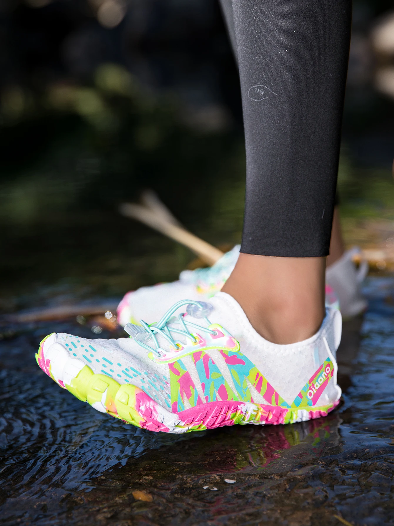 Oiaano Unisex Man Woman Shoes Anti-Non Slip Durable Black Water Barefoot Soft Sole Light Breathable Sport Outdoor Walk Running thumbnail 6