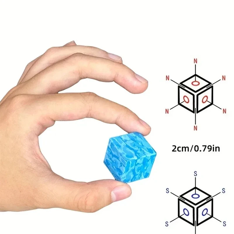 Sprunki Figures Magnetic Building Blocks Stacking Construction Set STEM Sensory Toys for Kids Boys Girls Ages 3+ DIY Magnet Cube thumbnail 4