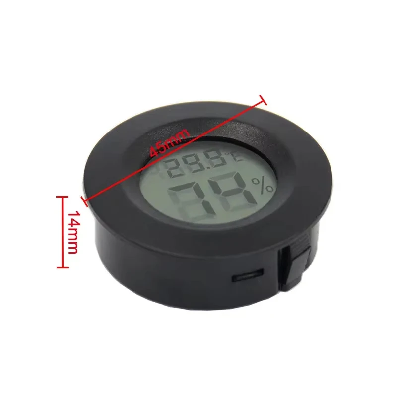 Outdoor Sports Thermometer Reptile Electronic Hygrometer Round Hygrometer Camping Equipment Tool Accessories Outdoor Gadget thumbnail 2