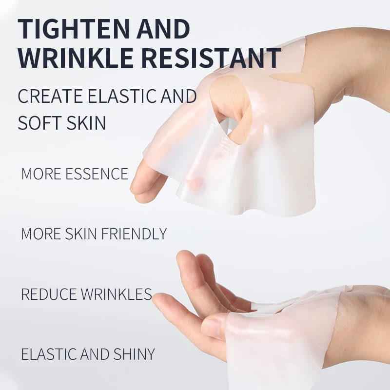 Hydrating Moisturizing Collagen Face Mask Skin Friendly Fit Firming Soothing Facial Treatment FOR Healthy Glowing Skin thumbnail 5