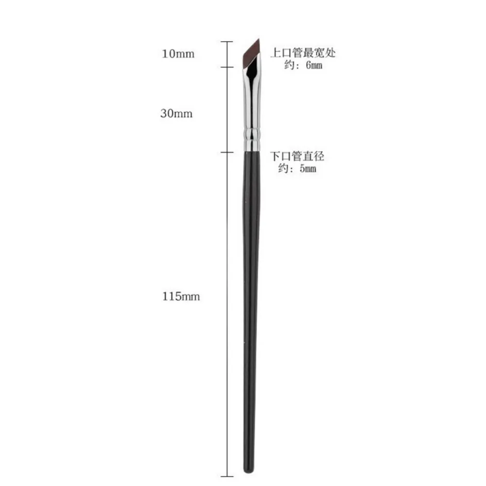 KSHBO Upgrade Blade Eyeliner Brush Ultra Thin Fine Angle Flat Eyebrow Brush Liner Brow Place Makeup Brush Precise Detail Tools thumbnail 5