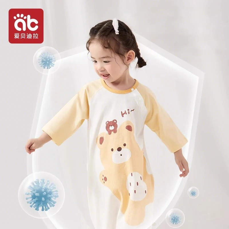 Summer Girl Boy Nightgown Cartoon Pajamas Dress for Kids Teenager Night Dress 3-10 Years Baby Nightdress Cute Children Clothing thumbnail 5