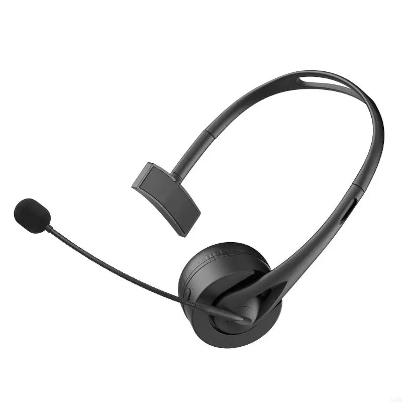 Wireless Headset Bluetooth-compatible Headset with Noise Cancelling Microphone Headset for PC/Computer/Cellphone thumbnail 4