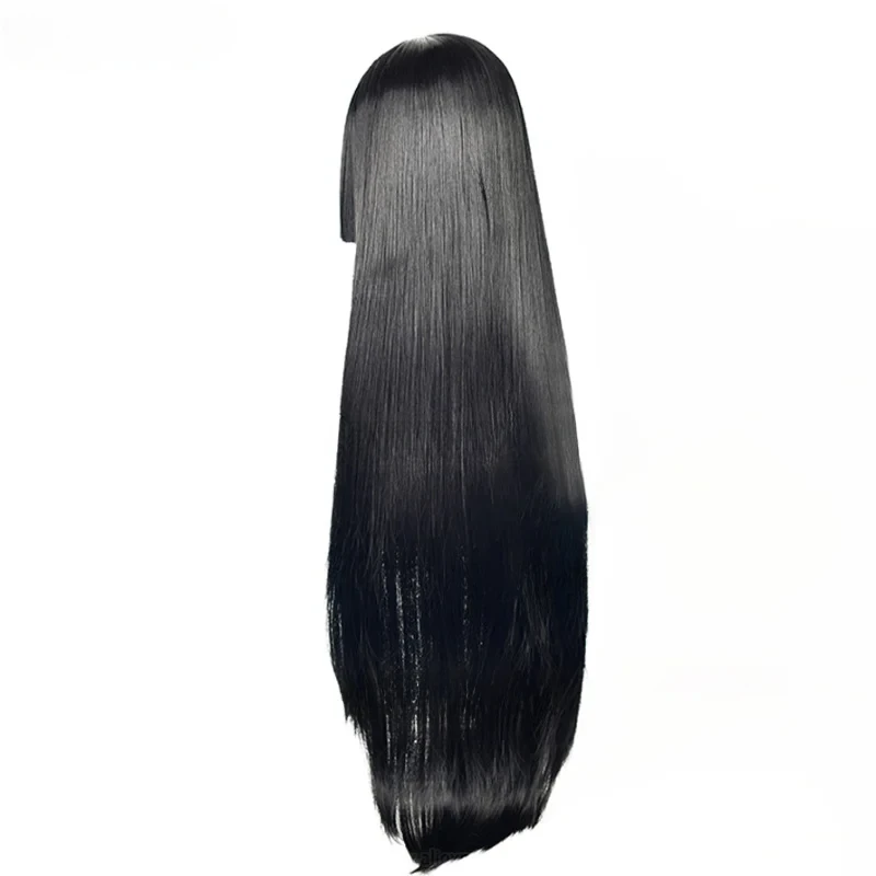 Anime Long Boa Hancock Cosplay Wig Boa Hancock Wigs Black Wig Heat Resistant Halloween Party Wigs thumbnail 6