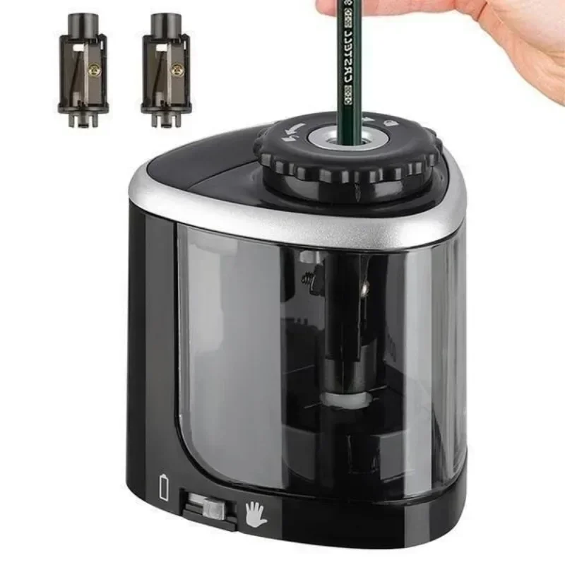 Electric Pencil Sharpener Automatic Touch Switch Pencil Sharpener School Office Classroom Stationary thumbnail 2