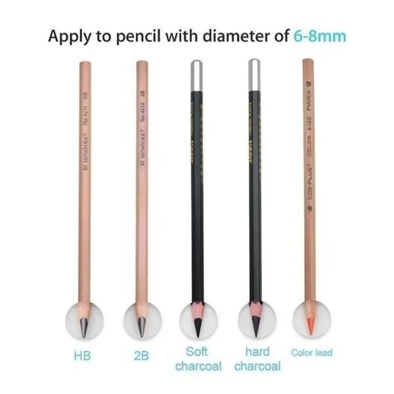 Electric Pencil Sharpener Automatic Touch Switch Pencil Sharpener School Office Classroom Stationary thumbnail 5