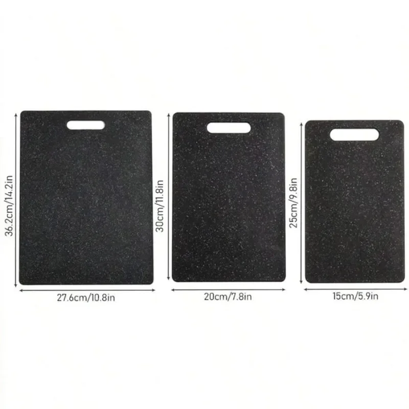 1PC Kitchen Cutting Board Marble Texture PP Antibacterial and Mildew Vegetable Cutting Board Dishwasher Safe Kitchen Gadgets thumbnail 6