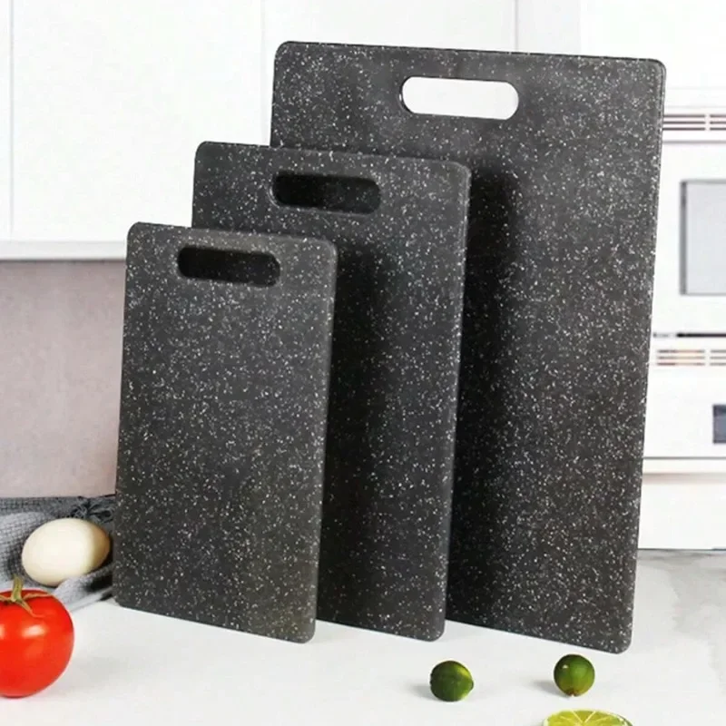 1PC Kitchen Cutting Board Marble Texture PP Antibacterial and Mildew Vegetable Cutting Board Dishwasher Safe Kitchen Gadgets thumbnail 2
