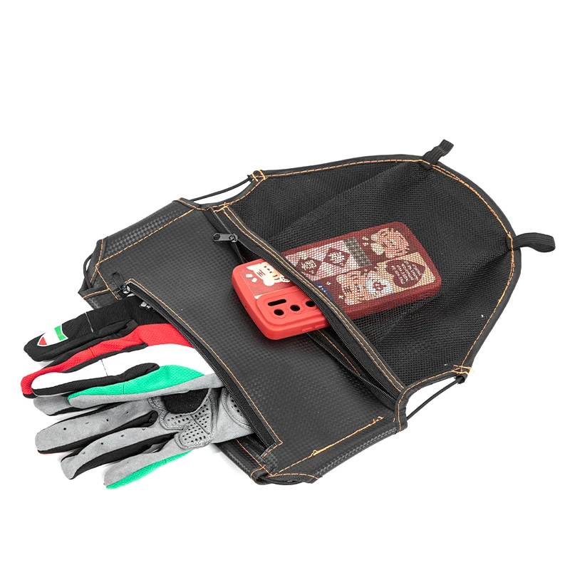 Popular Cycling Bag Motorcycle Seat Storage Black Antifouling Scratch Resistant Material Electric Vehicle Scooter Bucket thumbnail 4