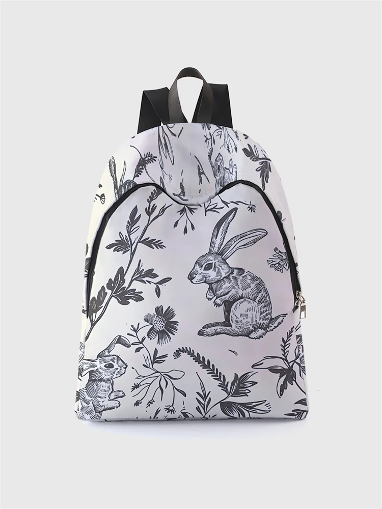 New Women's and Men's High Capacity College Backpack Trend Women's Laptop School Bag Cute Girl Travel Bag Cool thumbnail 3