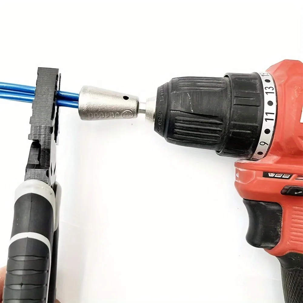 1PC Wire Twisting Tools Quickly Twister Electrician Artifact for Power Drill Drivers Twisted Connector Cable Device Multi-tool thumbnail 4