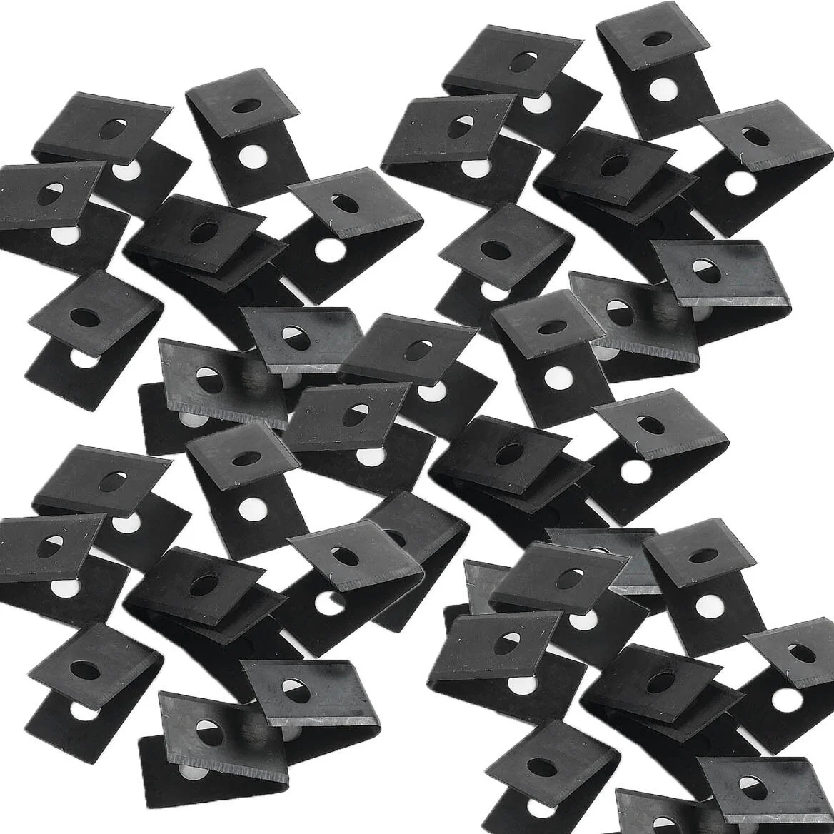 10pcs/bag Floor Vinyl Welding Grooving U Bld V Bld Stainless Steel Blade Slotted Bathroom Hardware Tool Accessories High Quality thumbnail 2