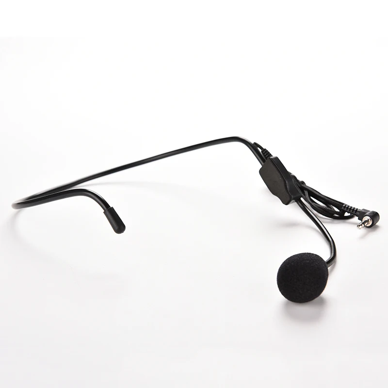 Portable Head-mounted Headset Microphone Wired 3.5mm Plug Guide Lecture Speech Headset Mic For Teaching Meeting thumbnail 3