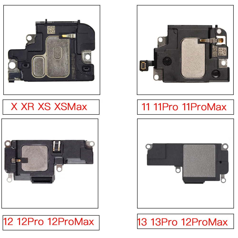 Loud Speaker For iPhone X XR XS 11 12 13 Mini Pro Max Replacement Bottom Sound Speaker Unit thumbnail 2