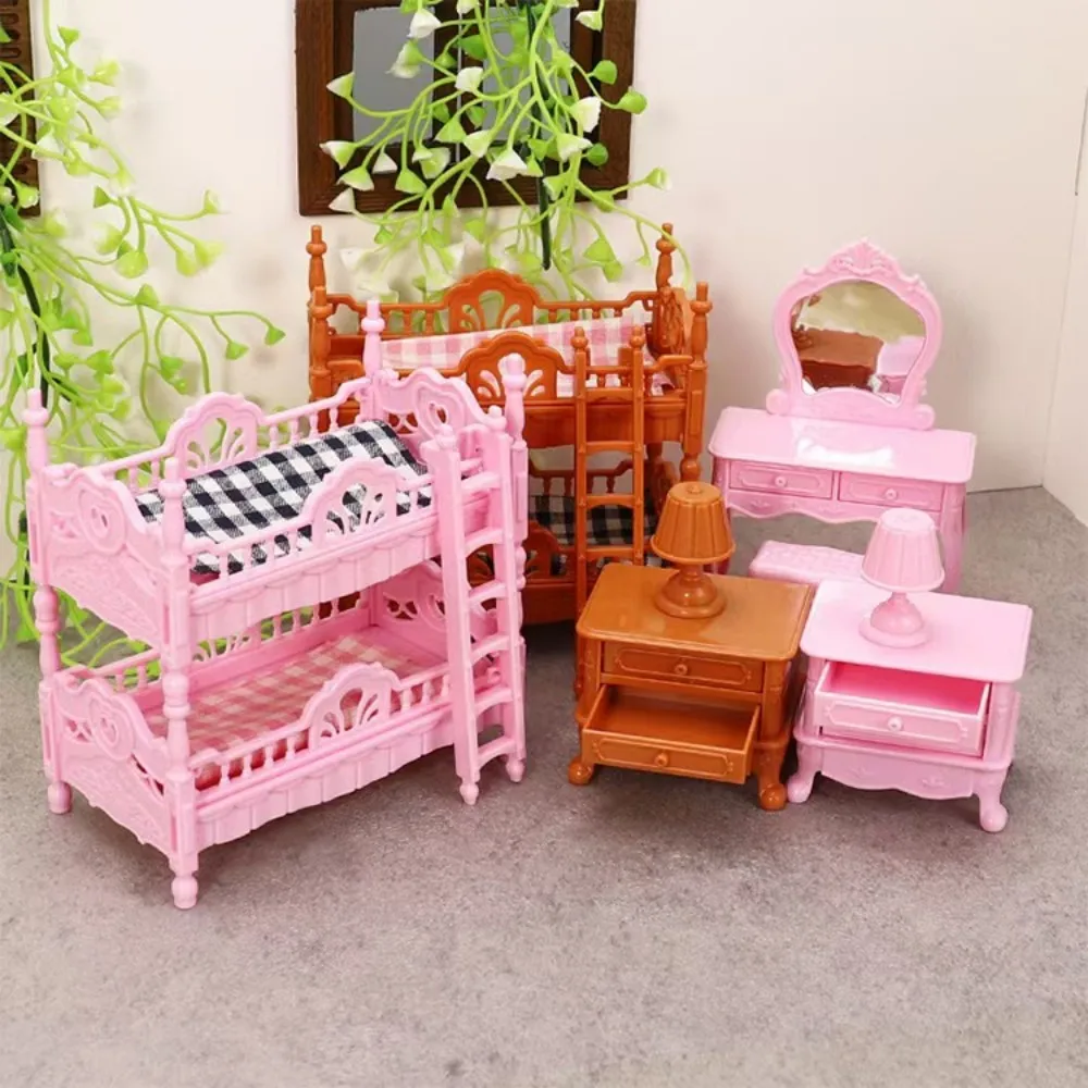 1:12 Dollhouse Miniature Cradle Crib Surround Bed Piano Table Set Furniture Kitchen Model Decor Toy Doll House Accessories thumbnail 4